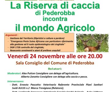 La Riserva Alpina di caccia incontra il mondo agricolo